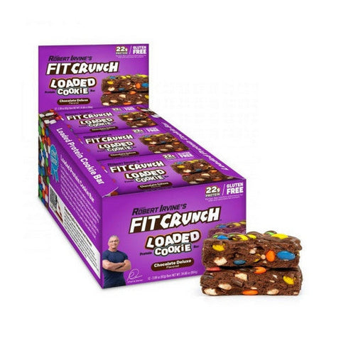 Pure Protein, Fit Crunch Loaded Chocolate Deluxe, 12 Count Pure Protein