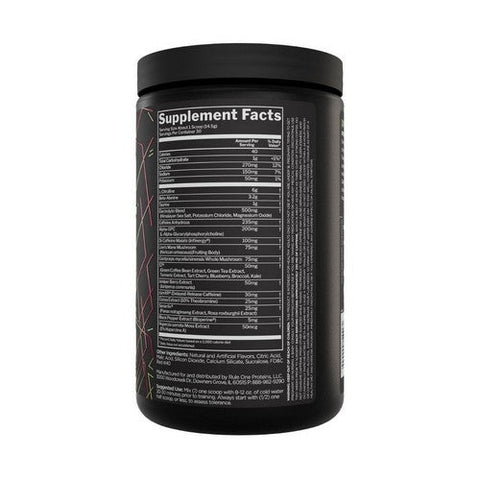 Rule 1, R1 Pre Lift Black Cherry Limeade, 435 Grams Rule 1