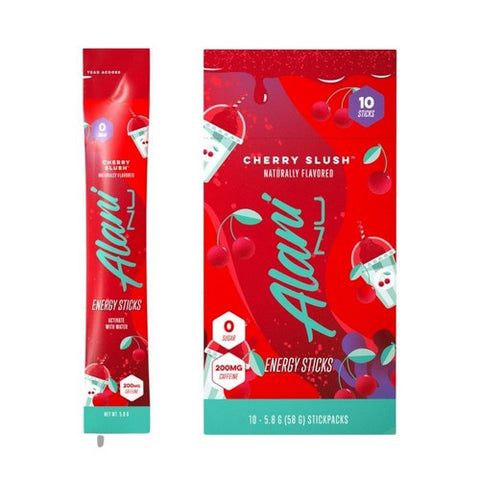 Energy Stick Pack Cherry Slush 10 Count by Alani Nu