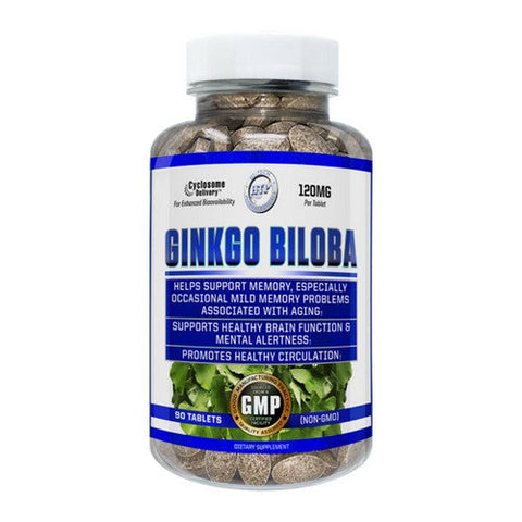 HI-TECH PHARMACEUTICALS, Ginko Biloba, 90 Tabs HI-TECH PHARMACEUTICALS
