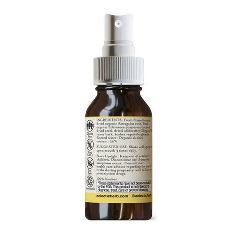 Eclectic Herb, Propolis Astragalus Throat Spray, 1 oz Eclectic Herb