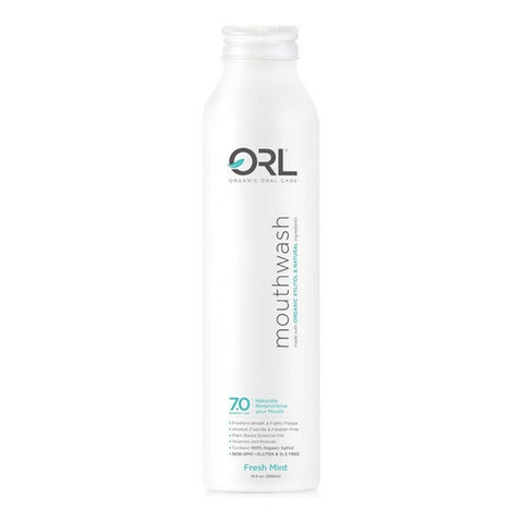 ORL, Fresh Mint Mouthwash, 16.9 Oz ORL
