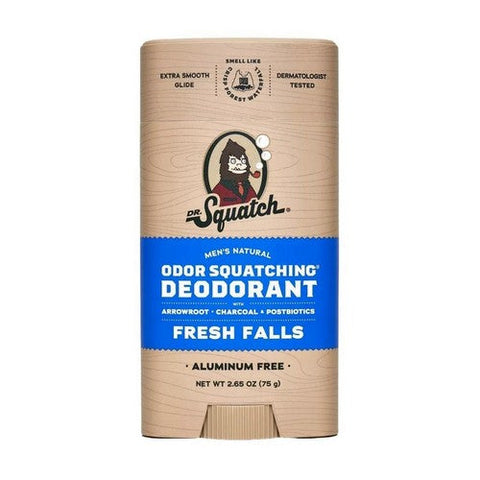 Dr. Squatch, Men'S Natural Deodorant Stick Aluminum Free Fresh Falls, 2.65 Oz Dr. Squatch