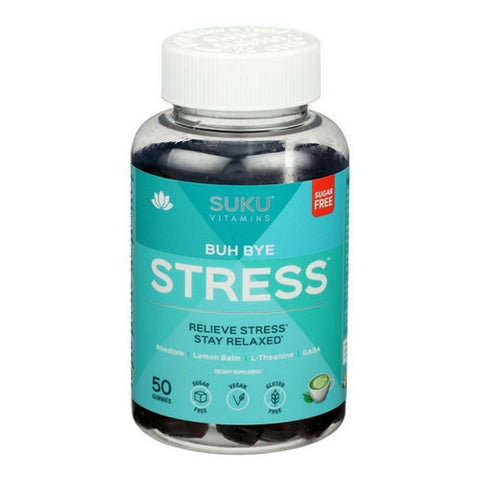 Buh Bye Stress Gummies 50 Count by SUKU Vitamins