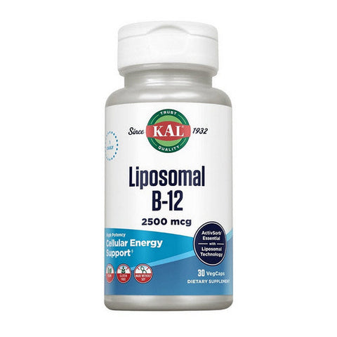 Kal, Liposomal B-12, 30 Count Kal