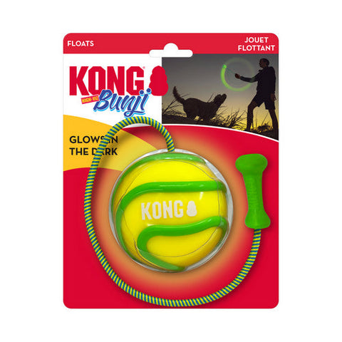KONG Bunji High-Viz Ball Dog Toy Assorted,  Large by Kong