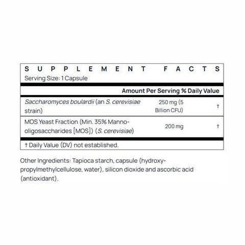 Jarrow Formulas, Saccharomyces Boulardii Plus MOS, 5 Billion CFU, 90 Caps