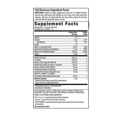 Irwin Naturals, Nitric Oxide PWR Blood-Flow Booster, 60 Count Irwin Naturals