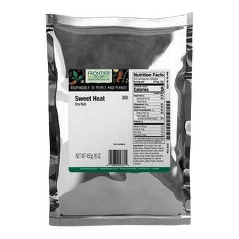 Frontier Coop, Sweet Heat Dry Rub, 1 Lb Frontier Coop