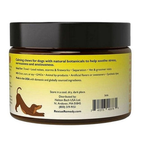 Bach, Peanut Butter And Apple Calming Chews For Dogs, 60 Count Bach