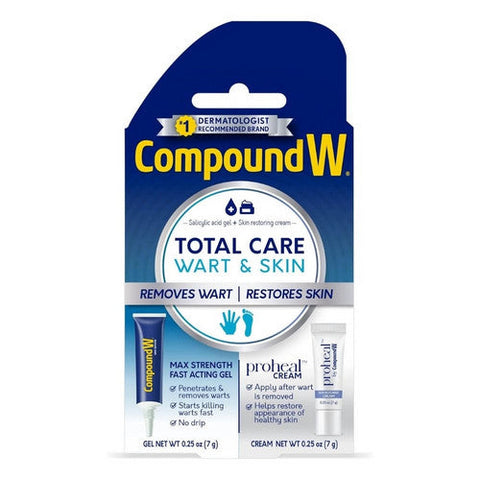 Compound W, Wart Remover Total Care Wart And Skin, 1 Count Compound W