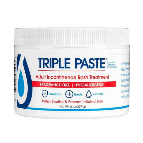 Midnite, Triple Paste Adult Incontinence Rash Treatment Ointment, 8 Oz Triple Paste