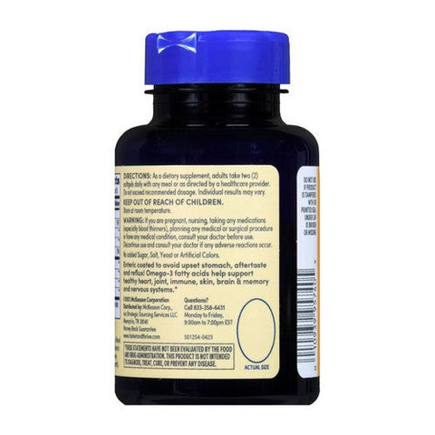 Foster And Thrive, Fish Oil Enteric Coated Mini, 60 Softgels Foster And Thrive