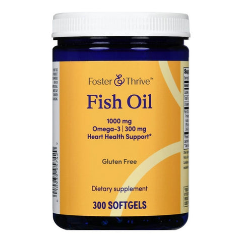 Fish Oil 300 Softgels by Foster And Thrive