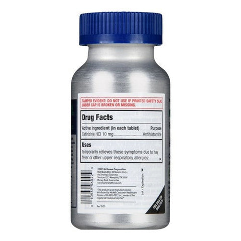 Foster And Thrive, Allergy Relief Cetirizine Hcl, 10 Mg, 120 Tabs