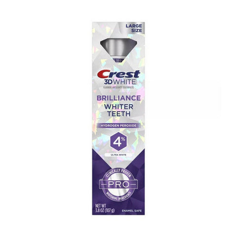 Crest, 3D Brilliance Ultra White With 4% Hydrogen Peroxide, 3.8 Oz