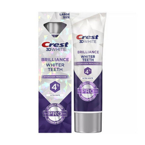 Crest, 3D Brilliance Ultra White With 4% Hydrogen Peroxide, 3.8 Oz
