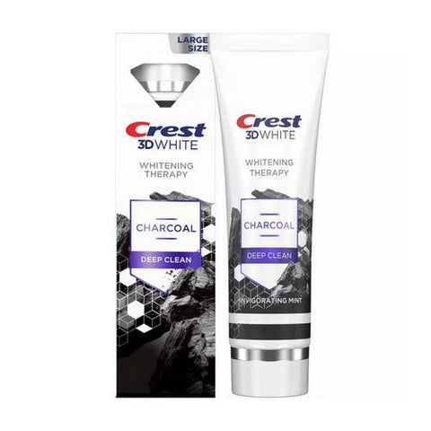 Crest, 3D White Whitening Therapy Deep Clean Fluoride Anticavity Toothpaste Invigorating Mint, 4.6 Oz