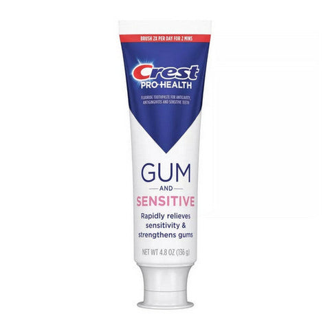 Crest, Pro Health Sensitive And Gum All Day Protection Toothpaste, 4.8 Oz