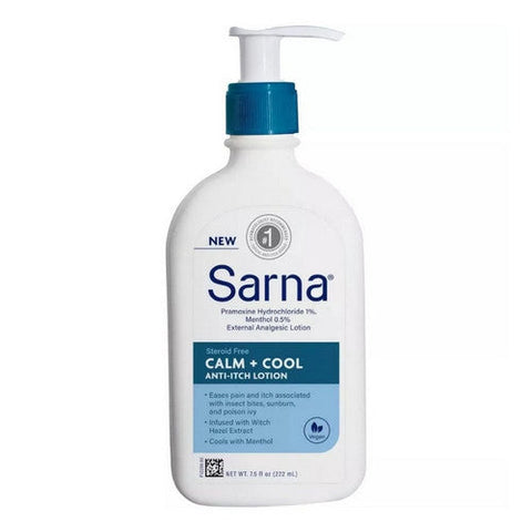 Sarna, Anti-Itch Lotion Calm + Cool, 7.5 Oz Sarna