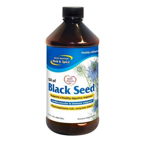 North American Herb & Spice, Black Seed Oil, 16 Oz North American Herb & Spice