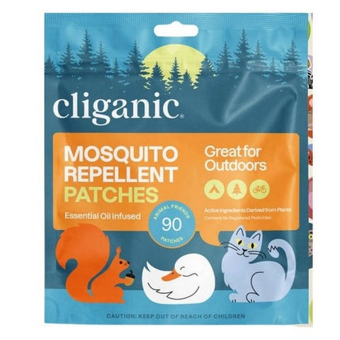 Cliganic, Mosquito Repellent Patches Kids Animals, 90 Count Cliganic