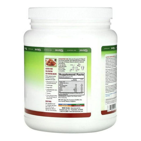 Olympian Labs, Lean And Healthy Pea Protein Unflavored, 600 Grams Olympian Labs