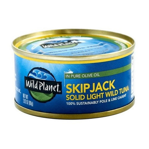 Wild Planet, Wild Tuna Skipjack, 2.82 Oz (Case Of 12) Wild Planet