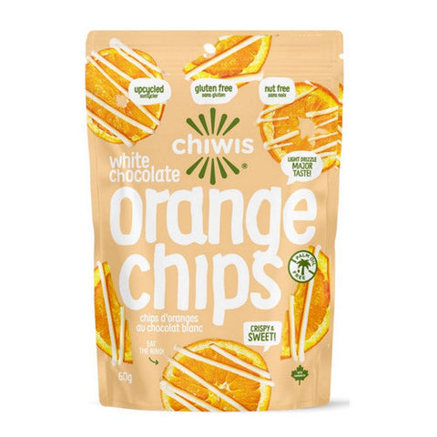 Chiwis, White Chocolate Orange Chips, 2 Oz (Case Of 6) Chiwis