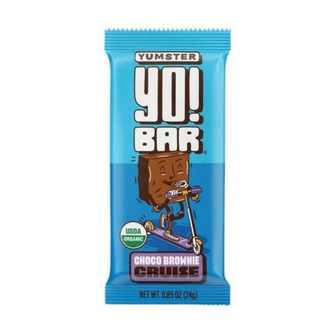 Bearded Brothers, Choco Brownie Cruise Yo! Bar, 0.85 Oz X 5 Count (Case Of 6) Bearded Brothers