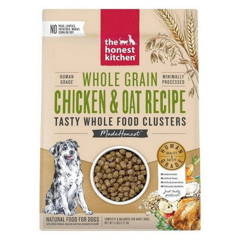The Honest Kitchen, Whole Food Clusters Whole Grain Chicken Dog Food, 5 Lbs (Case Of 6) The Honest Kitchen