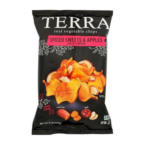 Terra Chips, Sweets Apple Spiced Chips, 5 Oz (Case Of 12) Terra Chips