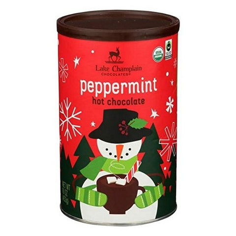 Lake Champlain, Organic Peppermint Hot Chocolate, 16 Oz (Case Of 6) Lake Champlain