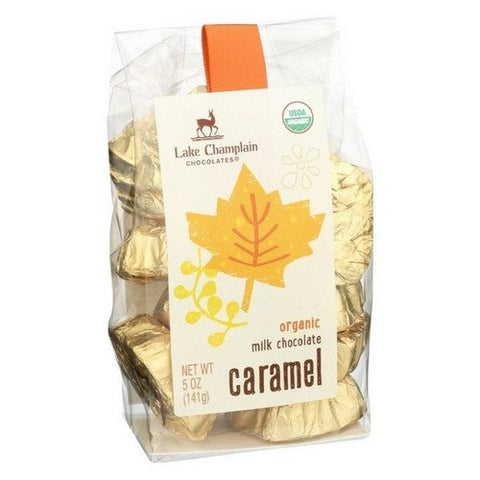 Lake Champlain, Organic Milk Chocolate Caramel, 5 Oz (Case Of 12) Lake Champlain