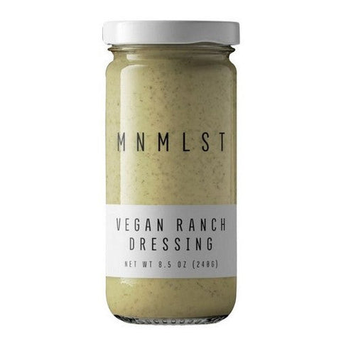 MNMLST, Vegan Ranch Dressing, 8.5 Oz (Case Of 6) MNMLST