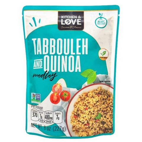 Kitchen And Love, Tabbouleh and Quinoa Medley, 8 Oz (Case Of 6)