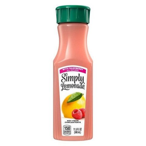 Simply Beverages, Lemonade With Raspberry, 11.5 Oz (Case Of 12) Simply Beverages