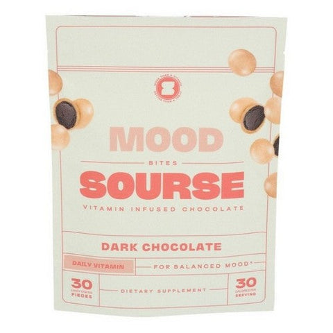 Sourse, Vitamin Infused Chocolate Mood Bites, 2.2 Oz (Case Of 6) Sourse