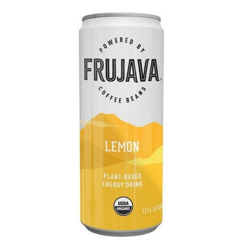Frujava, Lemon Energy Drink, 12 Oz (Case Of 12) Frujava