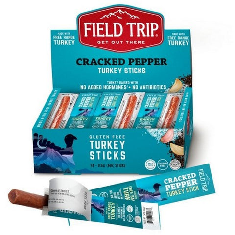 Field Trip, Field Cracked Pepper Turkey Stock, 0.5 Oz (Case Of 24) Field Trip
