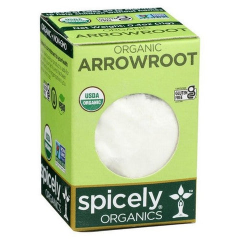 Spicely Organics, Organic Arrowroot, 0.4 (Case Of 6) Spicely Organics