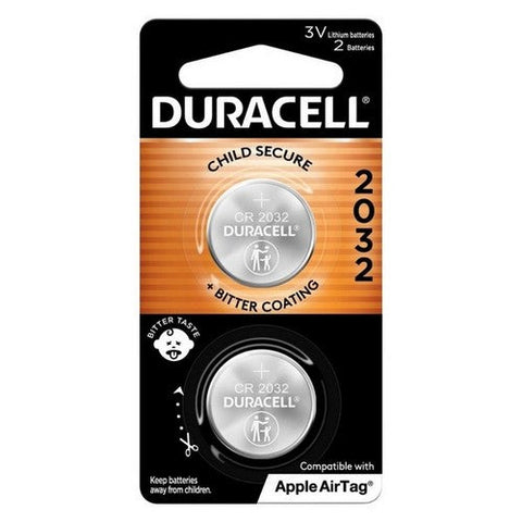 Duracell, BatteriescLithium Coin Battery 2032, 2 Count (Case Of 6) Duracell