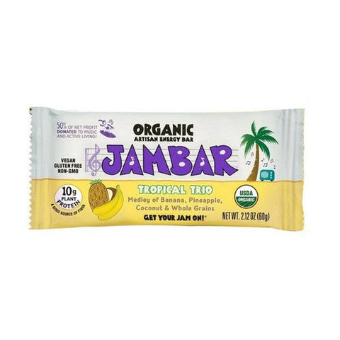 Jambar, Tropical Trio Bar, 2.12 Oz (Case Of 12) Jambar