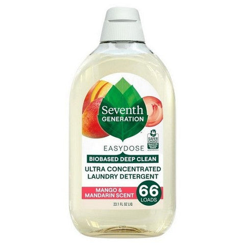 Seventh Generation, Liquid Laundry Easy Dose Mango, 23.1 Oz (Case Of 6) Seventh Generation