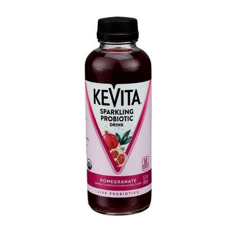 Kevita, Sparkling Probiotic Drink Pomegranate, 15.2 Oz (Case Of 6) Kevita