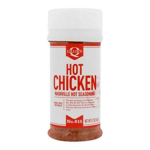 Lillies Q, Hot Chicken Seasoning, 5.7 Oz (Case Of 6) Lillies Q
