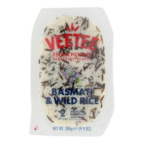 Veetee, Basmati Wild Rice, 9.9 Oz (Case Of 6) Veetee
