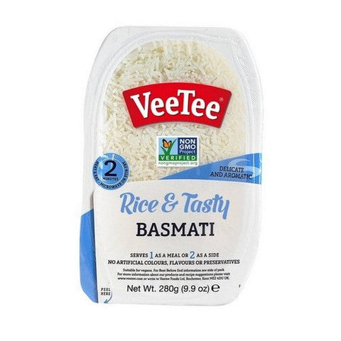 Veetee, Basmati Rice, 9.9 Oz (Case Of 6) Veetee