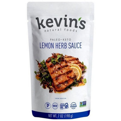 Kevins Natural Foods, Lemon Herb Sauce, 7 Oz (Case Of 12) Kevins Natural Foods