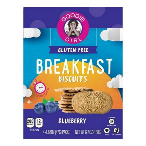 Goodie Girl, Blueberry Breakfast Biscuit, 6.7 Oz (Case Of 6) Goodie Girl
